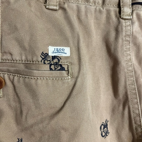 Izod Tan Khaki Big and Tall Men Size 46 NWOT Shorts - Picture 5 of 7